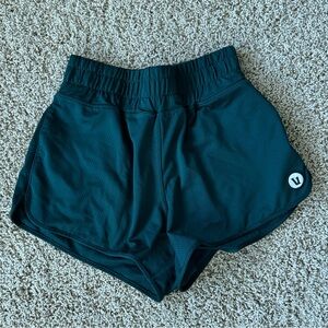Vuori Dark Green Athletic mesh Shorts